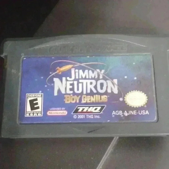 Jimmy  Neutron Nintendo Game Boy Advance GBA Bundle *Tested* - Picture 4 of 5
